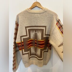 Pendleton Vintage Western Sweater. 100% virgin wool. Size xl. Unisex
